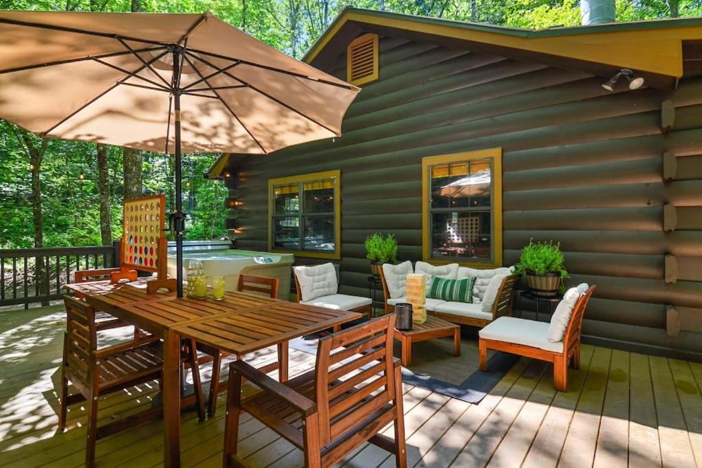 Peaceful Nature Getaway- With Hot Tub & Fire Pit Blue Ridge Zewnętrze zdjęcie