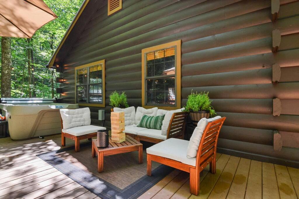 Peaceful Nature Getaway- With Hot Tub & Fire Pit Blue Ridge Zewnętrze zdjęcie