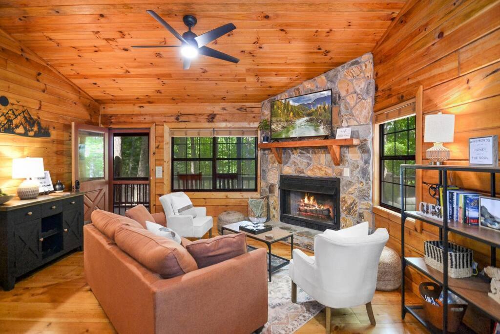 Peaceful Nature Getaway- With Hot Tub & Fire Pit Blue Ridge Zewnętrze zdjęcie